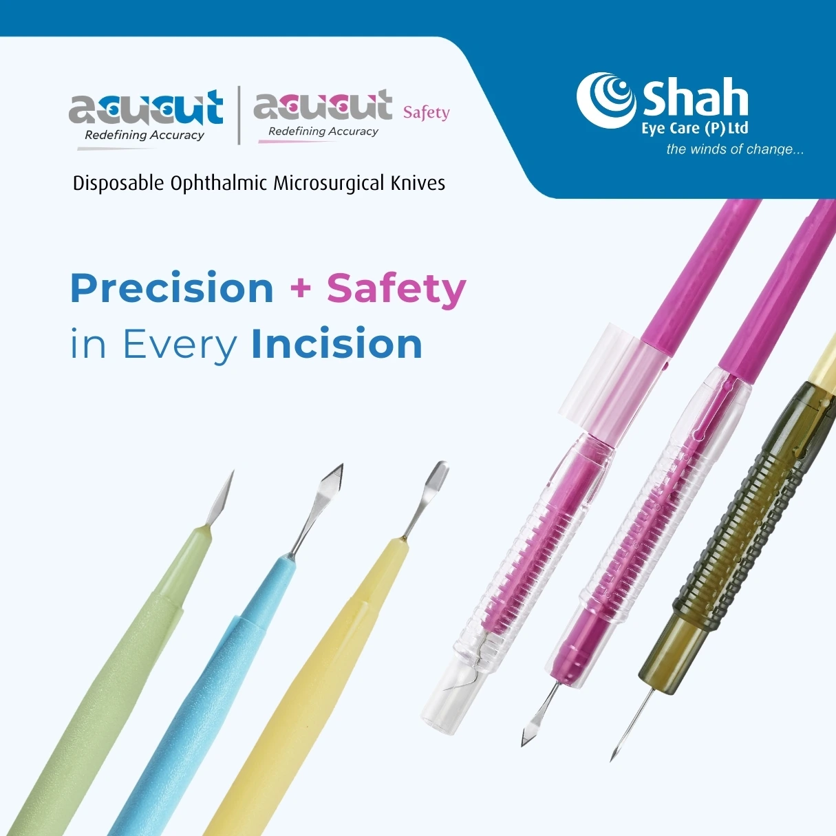 Disposable Ophthalmic Knives
