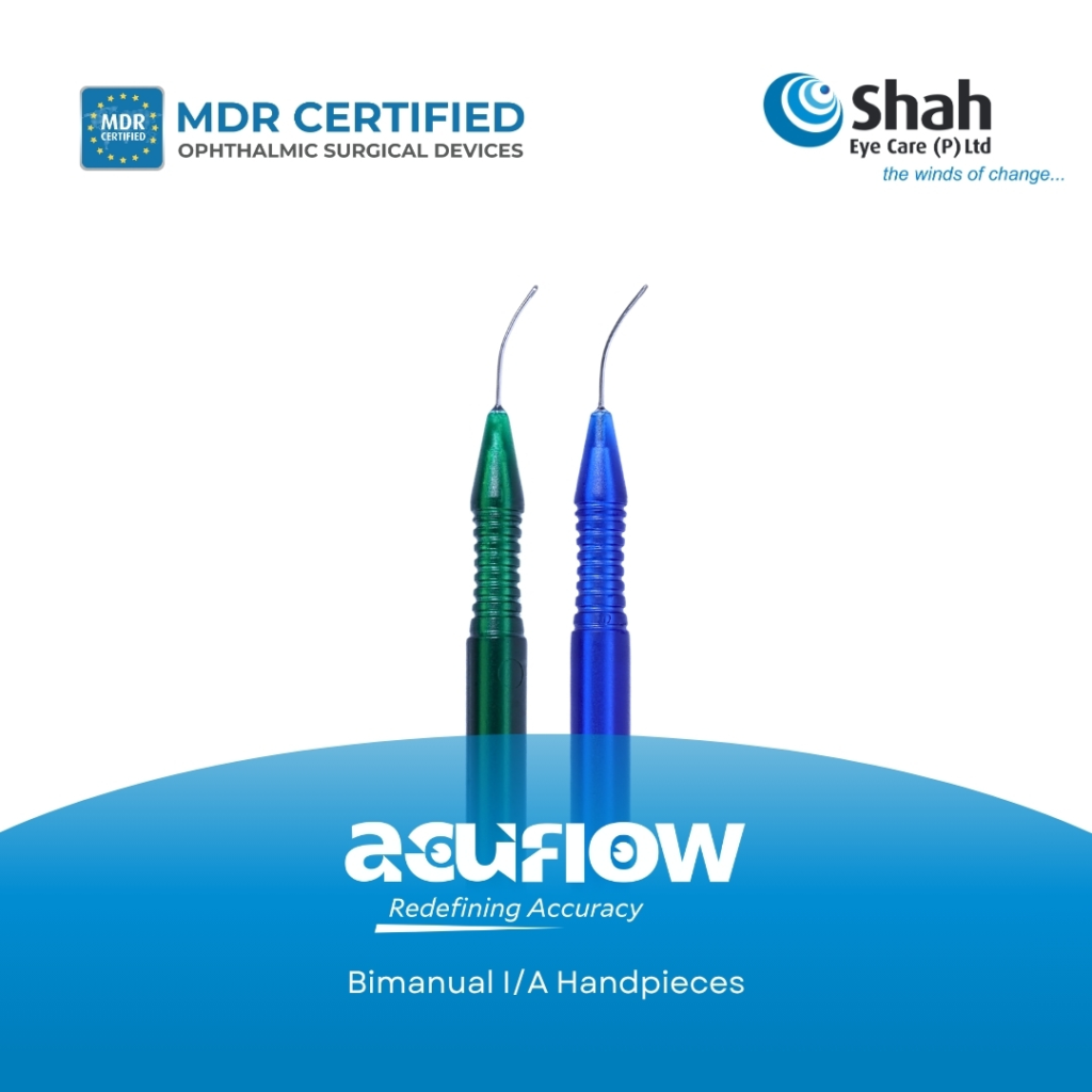 Acuflow MDR Certified Bimanual I/A Handpieces